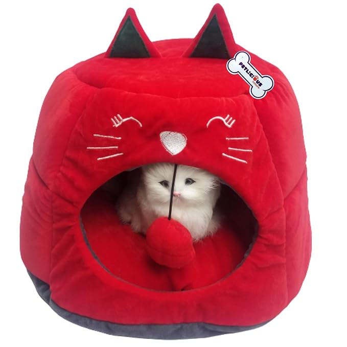 Petlicious & More Cat House for Kittens House Soft Warm Rabbit Hut